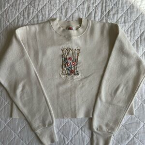 Kentucky Floral Embroidery Sweatshirt